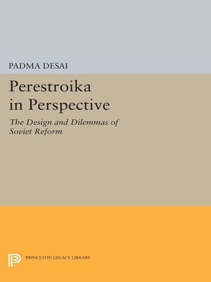 cover image of Perestroika in Perspective